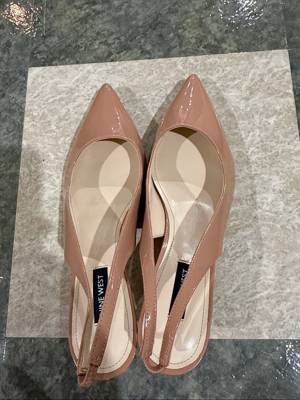 Nine West pointed sling back heels, brand new, never worn! - Picture 9 of 9